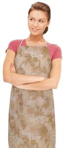 Bellatex Kuchyňská zástěra ADÉLA zástěra 67x84 cm Hadí kůže hnědá