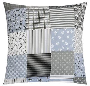 Bellatex Polštářek ADÉLA 40x40 cm Patchwork šedá