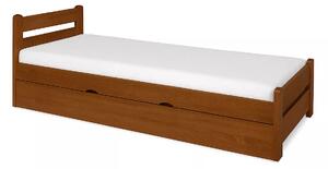 Gabi Dřevěná postel Relax 100x200 Rustikál