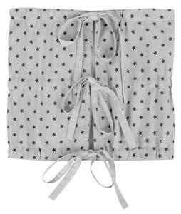 Bellatex Zavinovačka 75x75 cm Hvězdička malá šedá