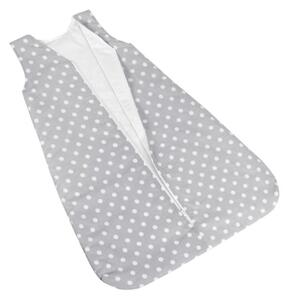 Bellatex Spací pytel 50x75 cm Puntík šedá, bílá