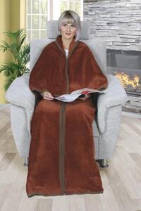 Bellatex Korall televizní pytel 150x180 cm Hnědá