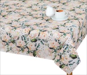 Bellatex Ubrus EMA Růže vanilková, rozměr 40x120 cm