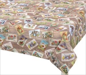 Bellatex Ubrus Velikonoce Pohlednice velikonoční, rozměr 50x50 cm