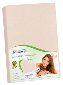 Bellatex Prostěradlo jersey pudrová růžová rozměr 90x200 cm