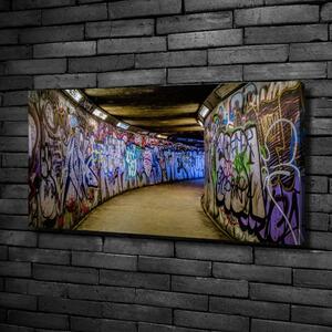 Foto obraz na plátně Graffini v metro oc-104211648
