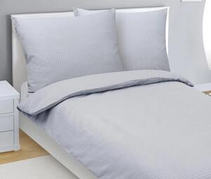 Bellatex Povlečení krepové Šedá uni rozměr 140x200, 70x90 cm