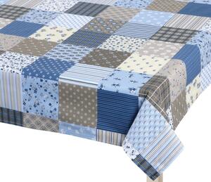 Bellatex Ubrus ADÉLA Patchwork modrá, rozměr 50x50 cm