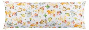 Bellatex POVLAK na relaxační polštář Oranžová,Modrá,Bílá, rozměr 45x120 cm