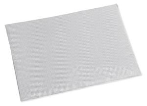 Bellatex Polštářek pro kojence do postýlky 42x32 cm tenký Kostička šedá, bílá