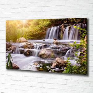 Moderní obraz canvas na rámu Vodopád oc-104331347