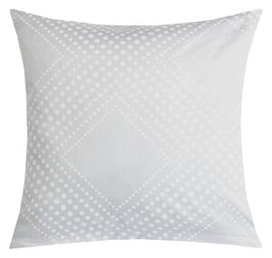Bellatex Povláček bavlněný satén 40x40 cm Linie Bílá,Šedá