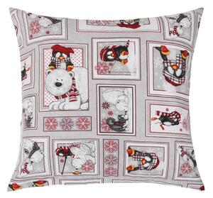 Bellatex Povláček Vánoce Patchwork zimní