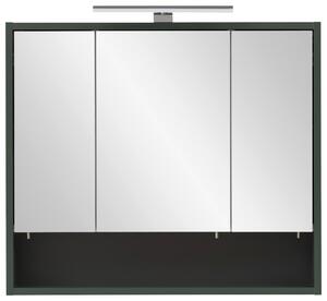 ZRCADLOVÁ SKŘÍŇKA, lesní zelená, 70/64,2/16 cm Stylife - Koupelnové série