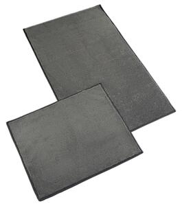 Bellatex koupelnové předložky BANYGOLD bez výkroje sada 60x100, 60x50 cm Tmavě šedá
