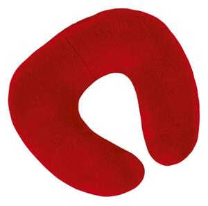 Bellatex Polštářek cestovní podkova 30x35 cm Červená