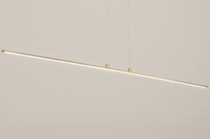 Závěsné stmívatelné LED svítidlo na lanku Revollte Line Gold (LMD)