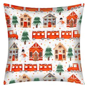 Bellatex Povláček bavlněný vánoce 40x40 cm Vláček Bílá,Červená,Zelená
