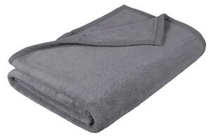 Bellatex Přikrývka Korall micro 100x150 cm Šedá