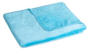 Bellatex Přikrývka Korall micro 75x100 cm Modrá