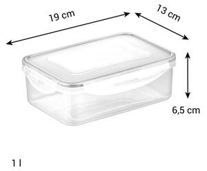 Dóza FRESHBOX 1,0 l, obdélníková