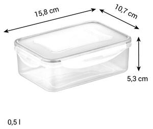 Dóza FRESHBOX 0,5 l, obdélníková