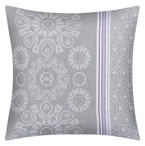 Bellatex Povláček bavlněný 40x40 cm Ornament Šedá,Bílá