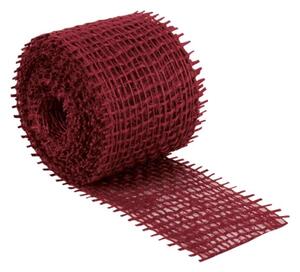 Bellatex Jutový dekorační pásek 3m x 4 cm červená