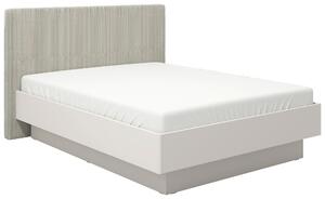 POSTEL, 160/200 cm, světle šedá, kašmírová Xora - Manželské postele