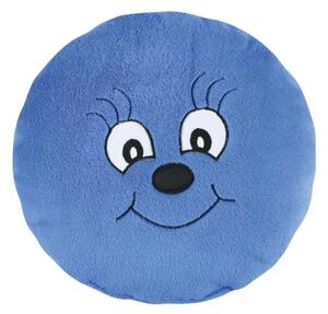 Bellatex Polštářek Kulička průměr 35 cm Modrá