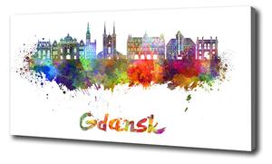 Foto-obraz canvas na rámu Barevný Gdaňsk oc-105099477