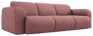 Růžová čalouněná třímístná pohovka Windsor & Co Lola 235 cm