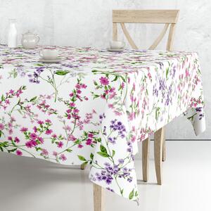 Ubrus PVC DE-256A - Přírodní něha , metráž šířka 140 cm