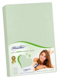 Bellatex Prostěradlo jersey šalvějová rozměr 90x200 cm