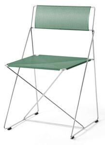 HAY Židle X-Line Chrome, leek green