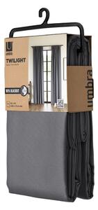 Tmavě šedé zatemňovací závěsy v sadě 2 ks 132x213 cm Twilight – Umbra