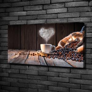 Moderní obraz canvas na rámu Šálek kávy oc-106321309