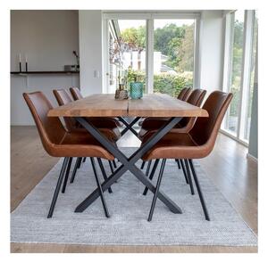Koňakově hnědé jídelní židle v sadě 2 ks Memphis – House Nordic