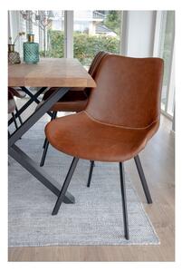 Koňakově hnědé jídelní židle v sadě 2 ks Memphis – House Nordic