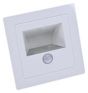 LED Schodišťové svítidlo se senzorem pohybu a soumraku LED/3W/230V 3000K bílá