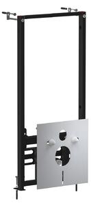 Omnires Eco Flush Set Strongframe + Minimal podomítkový wc modul pro bidet SFBI1