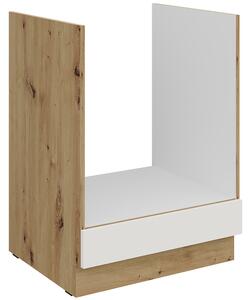 ARIA az | dolní skříňka 60 D GAZ na vestavnou troubu | 60 cm | artisan/bílá