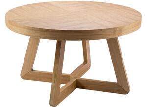 Dubový rozkládací jídelní stůl MICADONI Dustin 130/230 x 130 cm