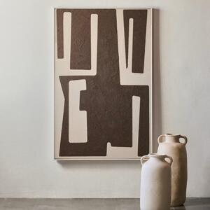 Abstraktní obraz Kave Home Salmi 140 x 90 cm