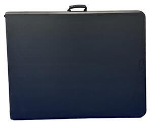 TENTino AKCE! Skládací stůl 183x76 cm BLACK PŮLENÝ + ubrus ZDARMA Barva ubrusu: ČERNÁ / BLACK