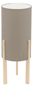Eglo 97893 - Stolní lampa CAMPODINO 1xE27/60W/230V výška 400mm taupe