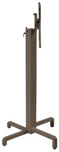 Nardi Hnědá hliníková stolová sklápěcí podnož Ibisco 107 cm