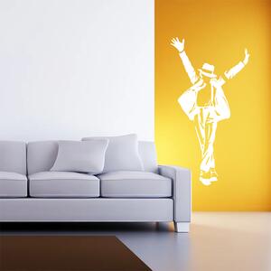 Sablio Samolepka na zeď: Michael Jackson 2 - 32x60 cm