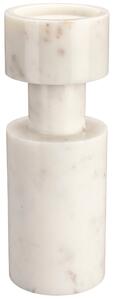 OnaDnes -20% Bílý mramorový svícen DUTCHBONE PAROS 27 cm