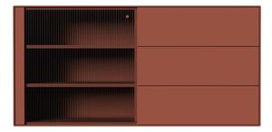 Závěsná komoda v cihlové barvě 120x59 cm Edge by Hammel – Hammel Furniture